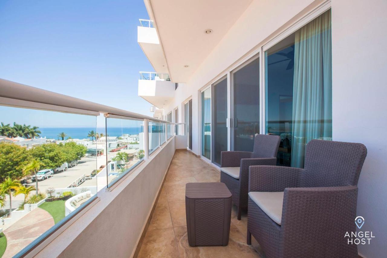 Oceanview Living Space & Balcony With Fiberoptic Wifi! La Paz Bagian luar foto