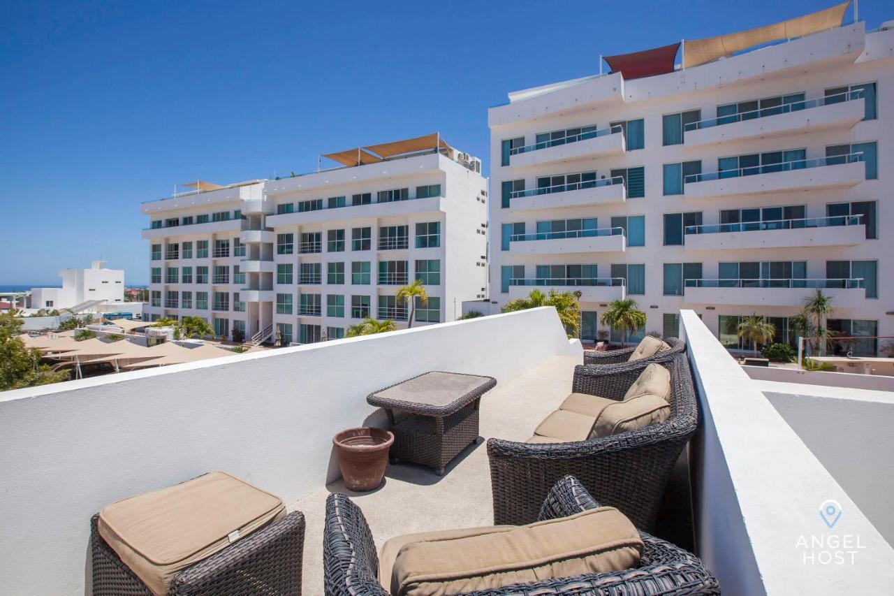 Oceanview Living Space & Balcony With Fiberoptic Wifi! La Paz Bagian luar foto